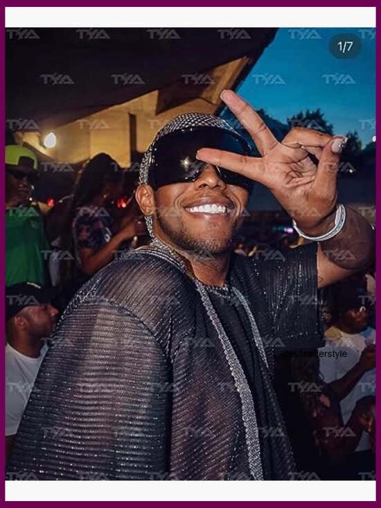 Oversized Wrap Around Sunglasses, Futuristic Shield Lens, UV Protection main image 6
